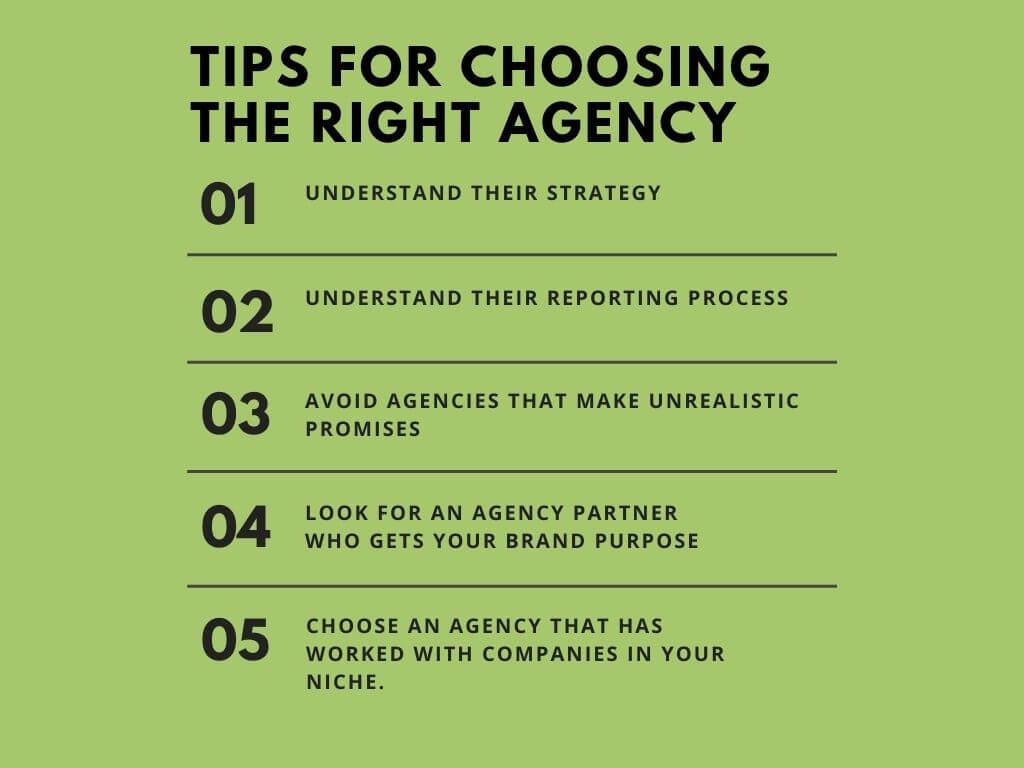 Tips to choose the right marketing agency Tips to choose the right marketing agency