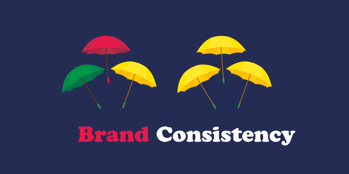 Brand consistency header