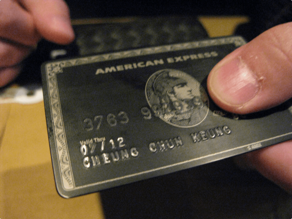American Express Centurion Card for positioning American express premium positioning example