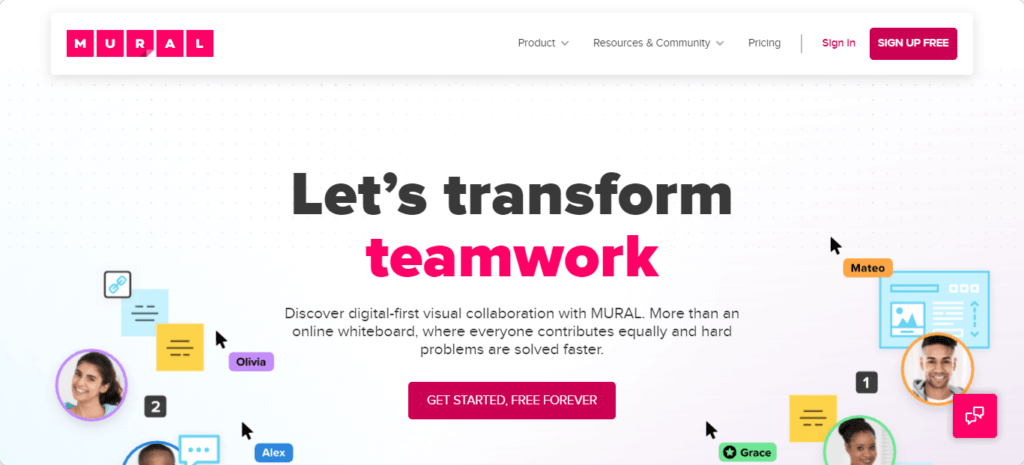 Mural evolving messaging