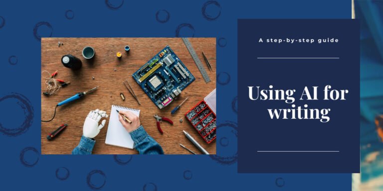 Using AI to Write Articles header