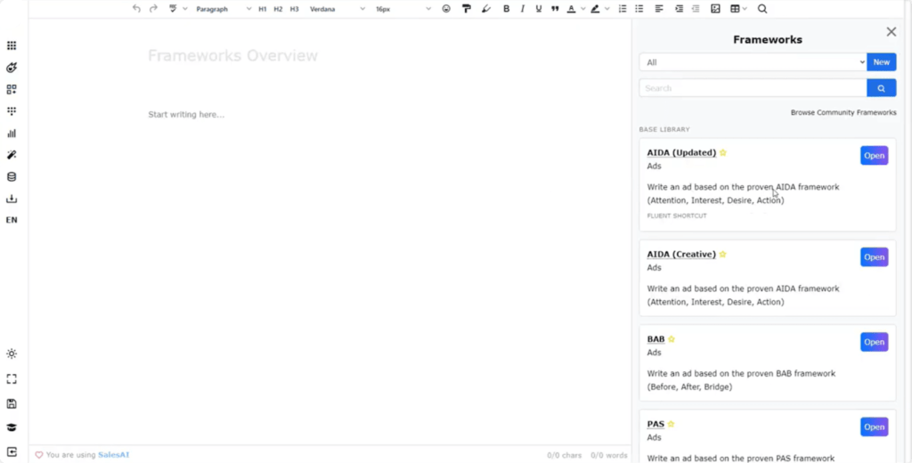 Closerscopy frameworks Closerscopy frameworks